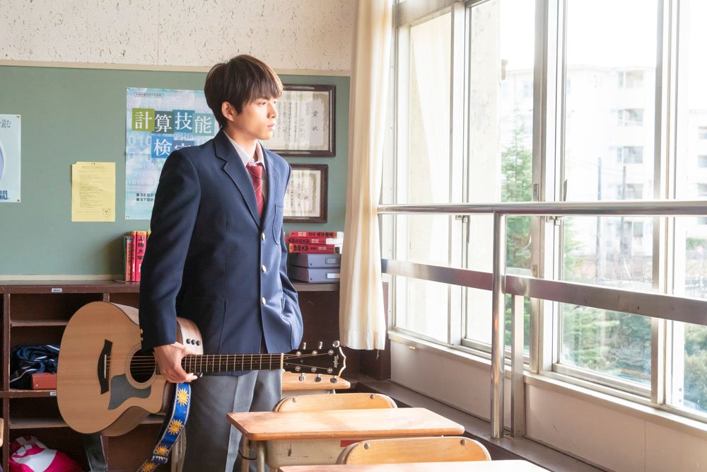 shirasu jin 白洲迅 guitar jdrama drama i don't love you yet high school